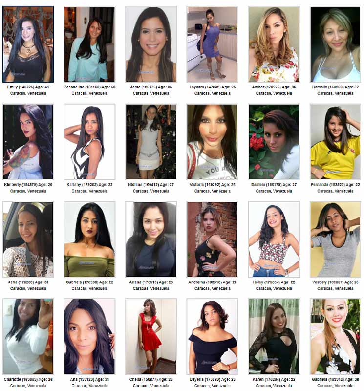 Venezuela Caracas women for dating